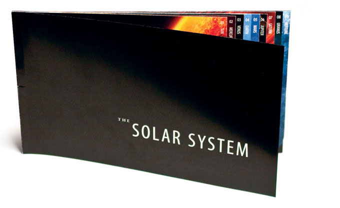 solar system booklet